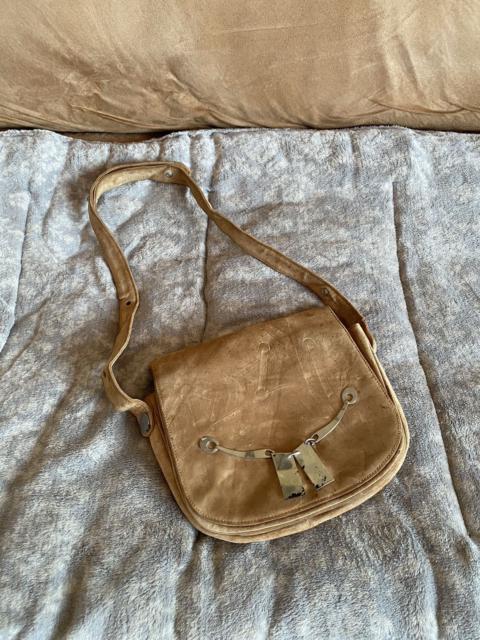 Other Designers VINTAGE BALLY SUEDE LEATHER SHOULDER BAG