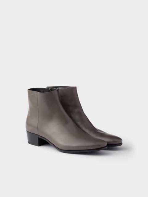 Prada Leather booties