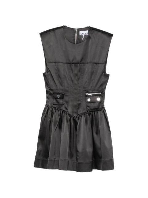 GANNI Ganni Women Corset Mini Dress
