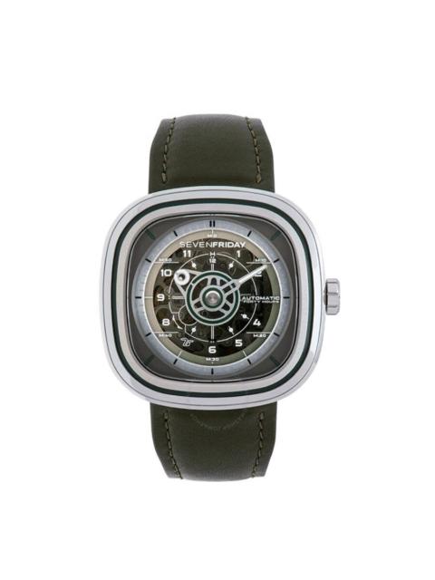 Other Designers Sevenfriday Green T Automatic Green Dial Men's Watch T1/06