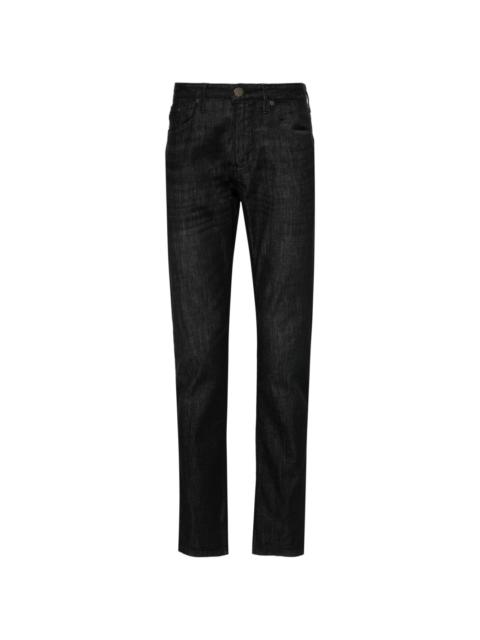 EMPORIO ARMANI mid-rise slim-fit jeans