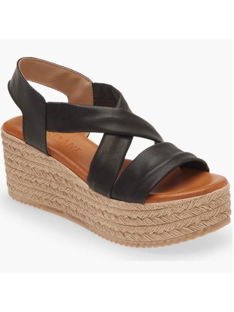 Other Designers New! Cordani Brently Espadrille Platform
Wedge Sandal Black Sz 38 Sz 7.5 $189
