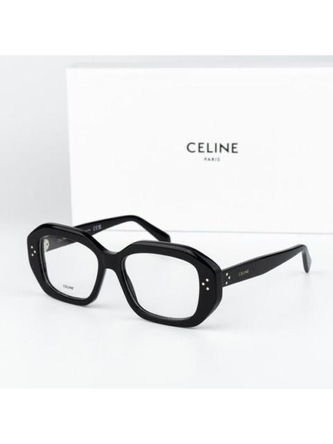 CELINE Celine 3 DOTS Women Eyeglasses Black Rectangle CL50156I 001 NEW AUTHENTIC