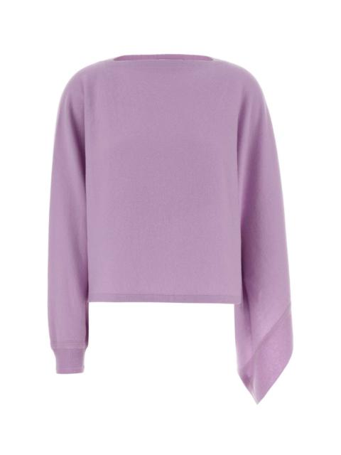 Jil Sander Jil Sander Women Lilac Wool Cape