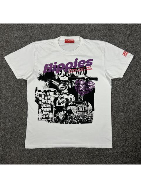 Other Designers Vintage - 2008 Life Magazine Hippies Krazy Dazies Tee