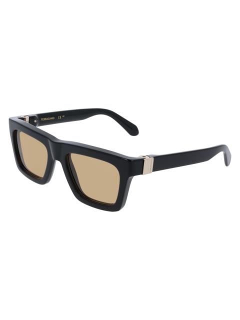 FERRAGAMO Ferragamo Amber Square Men's Sunglasses SF2071S 011 54