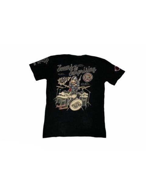 Other Designers japanese brand bullet noise sukajan tshirt