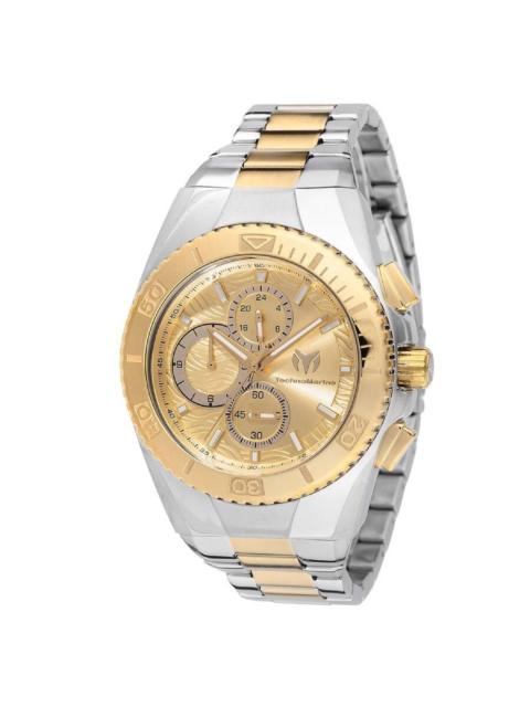 Other Designers TechnoMarine Manta Chronograph Quartz Gold Dial Men's Watch TM-224024