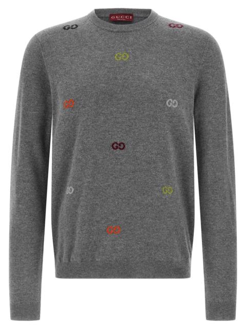 GUCCI Gucci Men Gg Intarsia Sweater