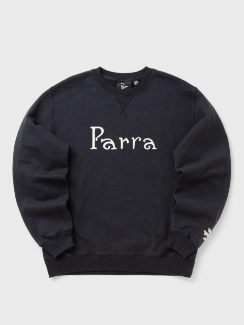 by Parra WEIRD TRAD LOGO CREW NECK SWEATSHIRT