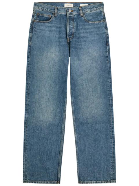 FRAME Frame Relaxed Straight-leg Denim Jeans