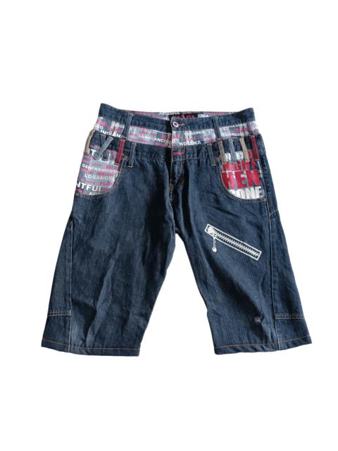 Other Designers If Six Was Nine - Japanese Brand ANTFUI Double Waist Shorts denim jeans