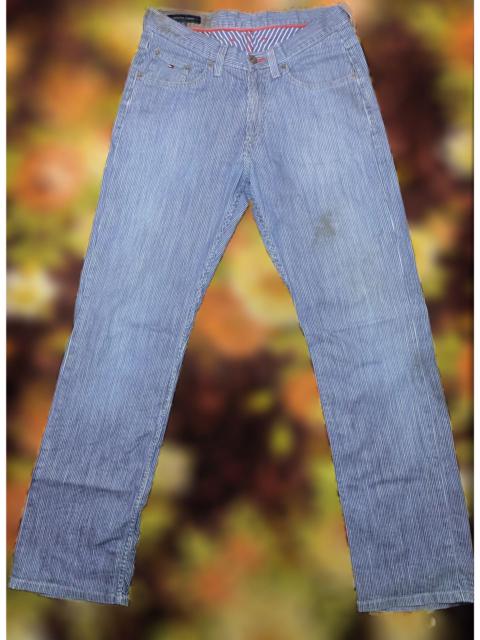 Other Designers Tommy Hilfiger Madison Staight Fit Hickory Stripe