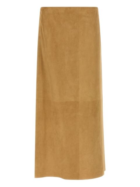The Row Danas high-waist midi skirt