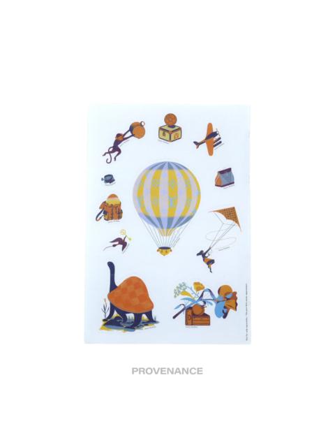 Louis Vuitton Sticker Set - Air Travel Trunk Balloon