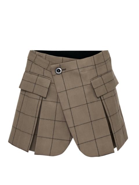 Windowpane Shorts