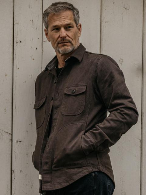 HIROSHI KATO The Anvil Natural Slub - Carob 14oz Selvedge