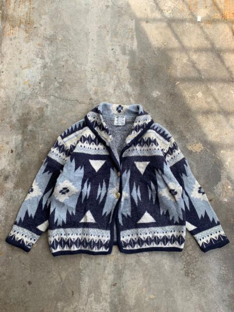 Other Designers Japanese Brand - Vintage 70s Banians Division american native wool Cardigan