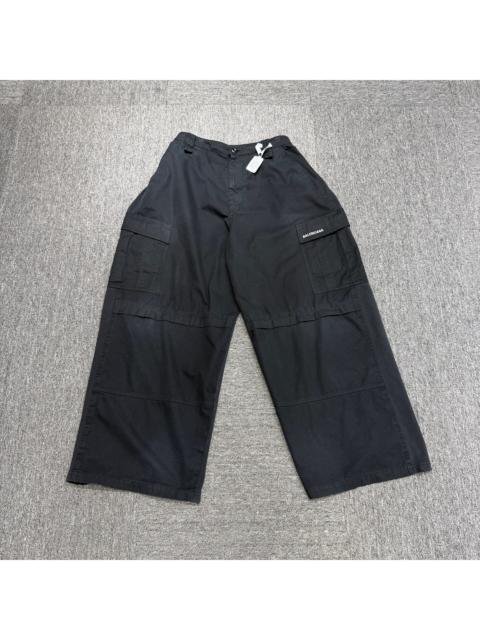 BALENCIAGA Balenciaga Front-Back Panel Cargo Pants
