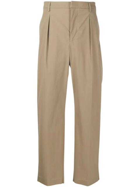 Valentino darted straight-leg trousers