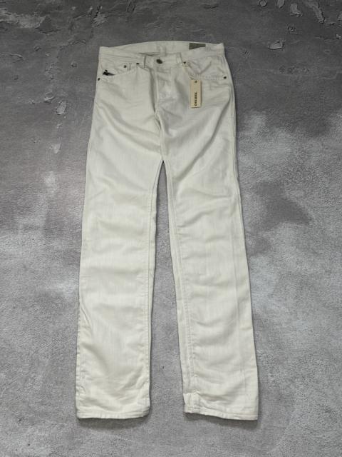 Diesel Y2K Diesel Amiri Style Darron Slim Fit White Denim Jeans
