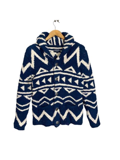 Other Designers Native Navajo Fleece jacket shawn collar