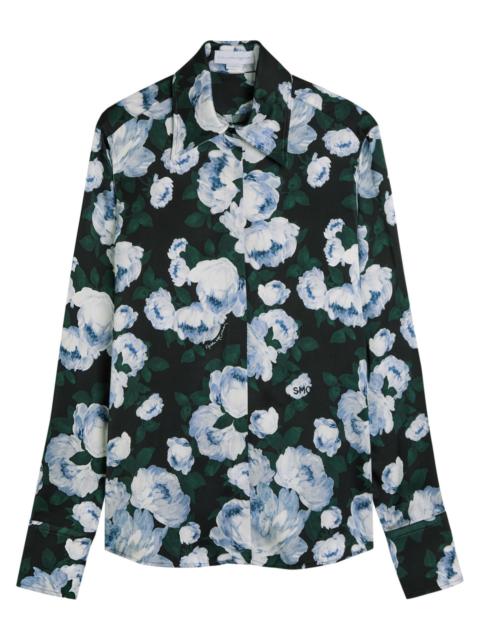 Stella McCartney Stella Mccartney Bunch of Roses Floral-print Satin Shirt