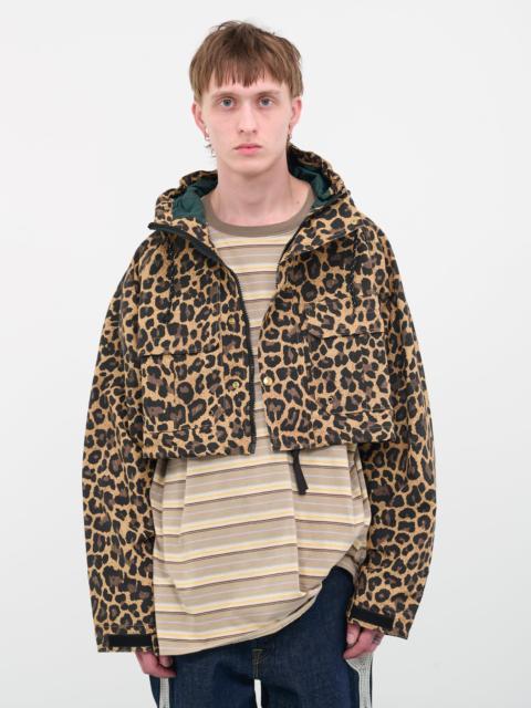 Cross Leopard Gale Parka