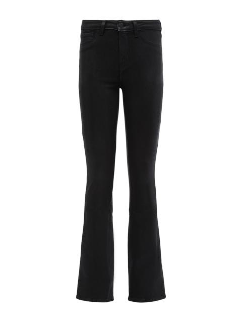 L'AGENCE Selma Coated Bootcut Jean