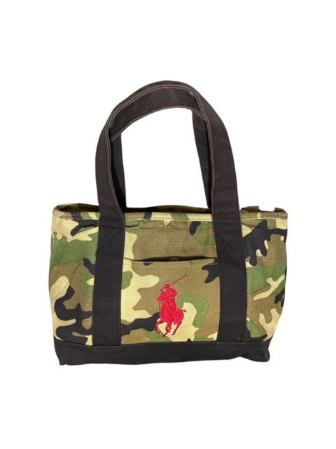 Ralph Lauren Vintage Polo Ralph Lauren Camo Canvas Tote Bag Big Pony