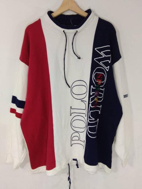 Other Designers Polo Ralph Lauren - Polo World Sport Sweatshirt Jumper Big Logo Multicolour