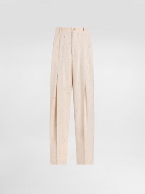 Dolce & Gabbana Pinstriped trousers