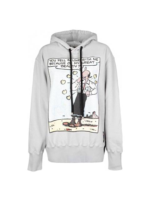Moncler Moncler X Olivia Oyl Printed Drawstring Hoodie