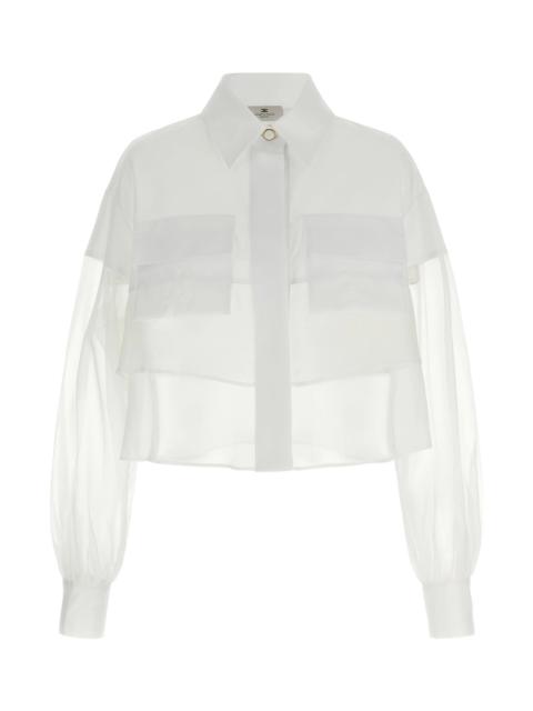 ELISABETTA FRANCHI Organza shirt