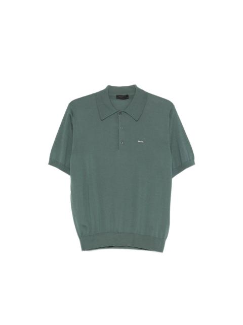 Prada Prada Green Polo Shirts Men
