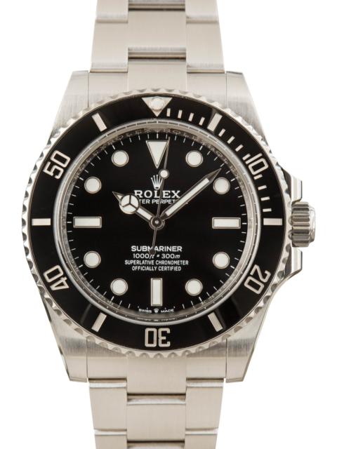 Rolex Submariner 124060 Black