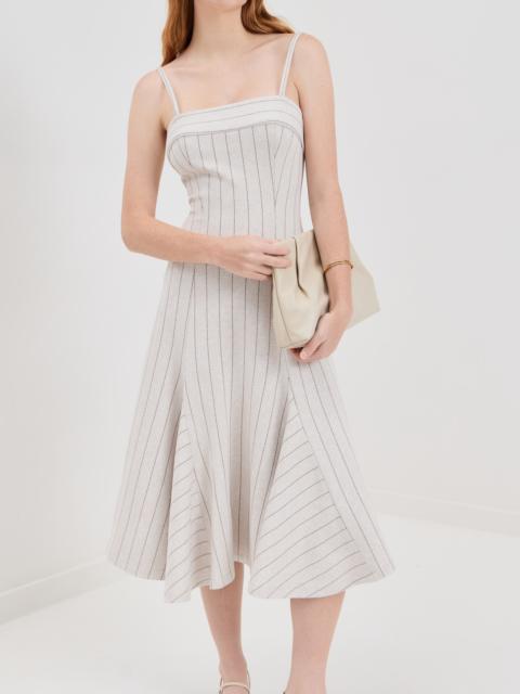 ROSETTA GETTY Fitted Godet Dress