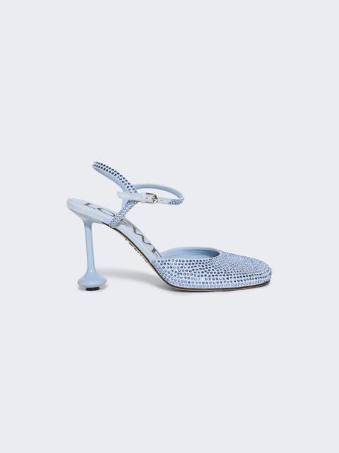 Loewe Toy Ankle Strap Pump Baby Blue