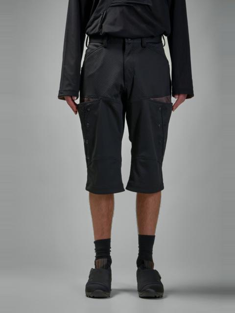 Kiko Kostadinov Inex Snap Shorts Honeycomb Polyester