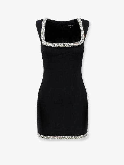 RETROFÊTE Retrofete Stretch Fabric Mini Dress Black