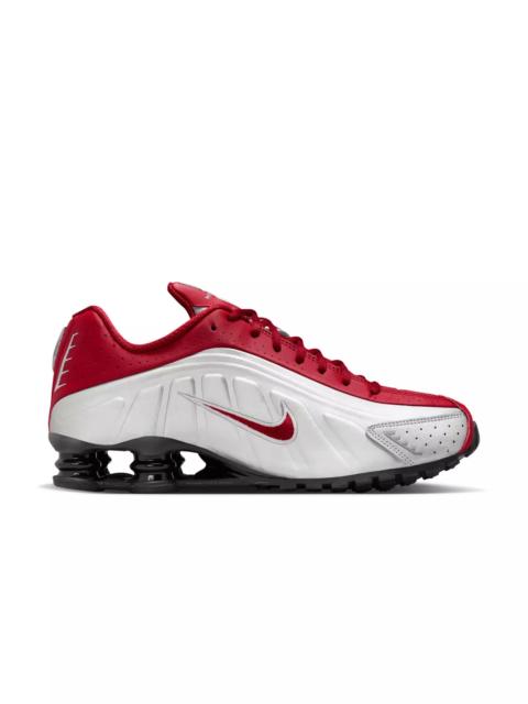 Nike Shox R4 "Metallic Silver/Black/Team Crimson" Men's Shoe