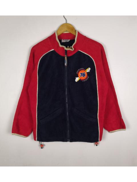 Other Designers Vintage - Rare 76 Lubricants Union Fleece Jacket USC Limited. Yamaha Honda Suzuki Harley Davidson