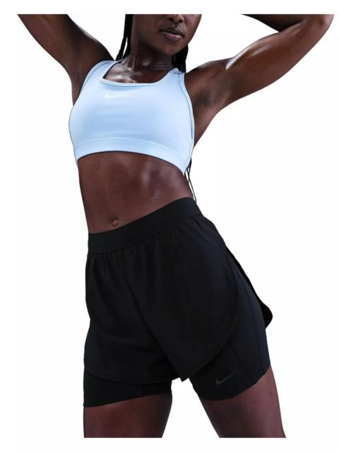 Nike Women's Universa 2-in-1 5" Shorts -Black