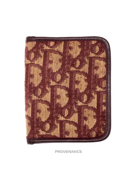 Dior Dior Oblique Trotter Pocket Organizer Wallet - Red