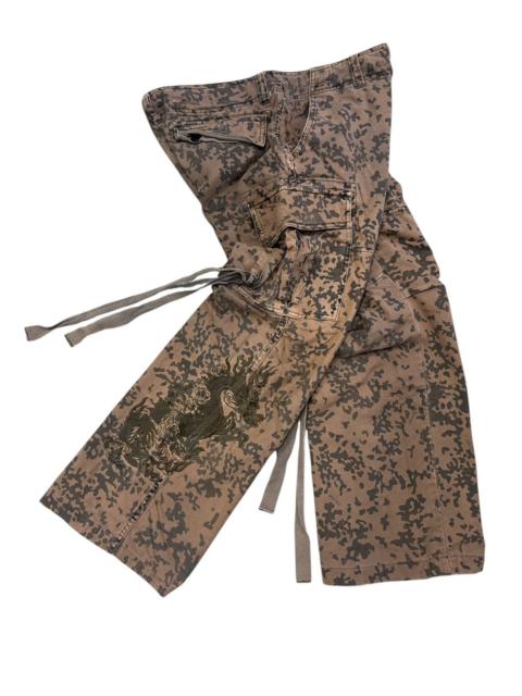 Other Designers 291295=Homme - 291295 HOMME MULTIPOCKETS BONDAGE CARGO PANTS