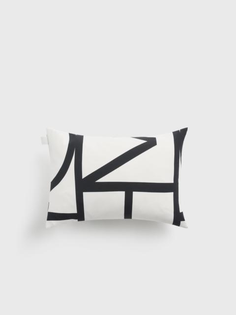 TOTEME Monogram pillow tofu