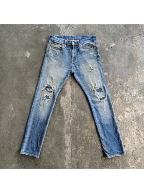 Other Designers Vintage - 32x30 Vintage Levi's 510 Distressed Faded Denim Jeans Pants
