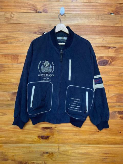 Other Designers Vintage Olive Branch Pop Art Jacket
