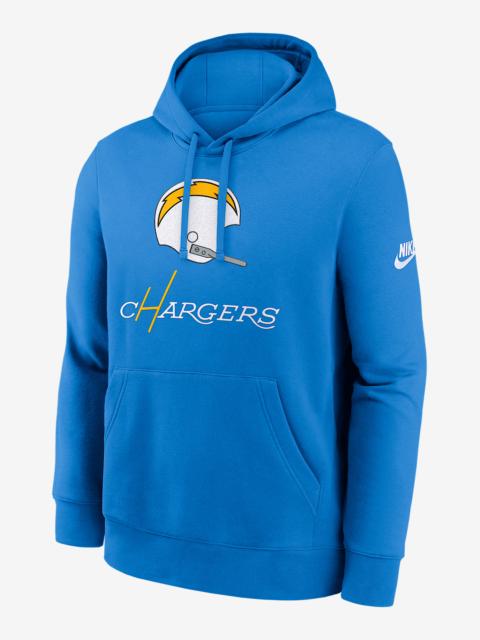 Nike Los Angeles Chargers Best Season Rewind Club Men's Nike NFL Pullover Hoodie