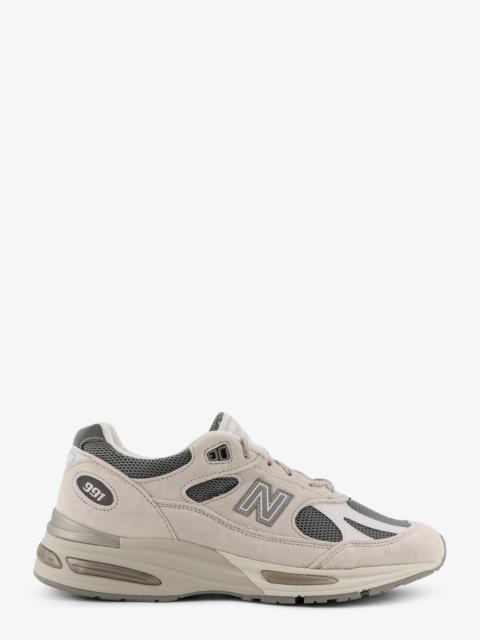 New Balance New Balance 991 Mesh And Suede Low-Top Sneakers